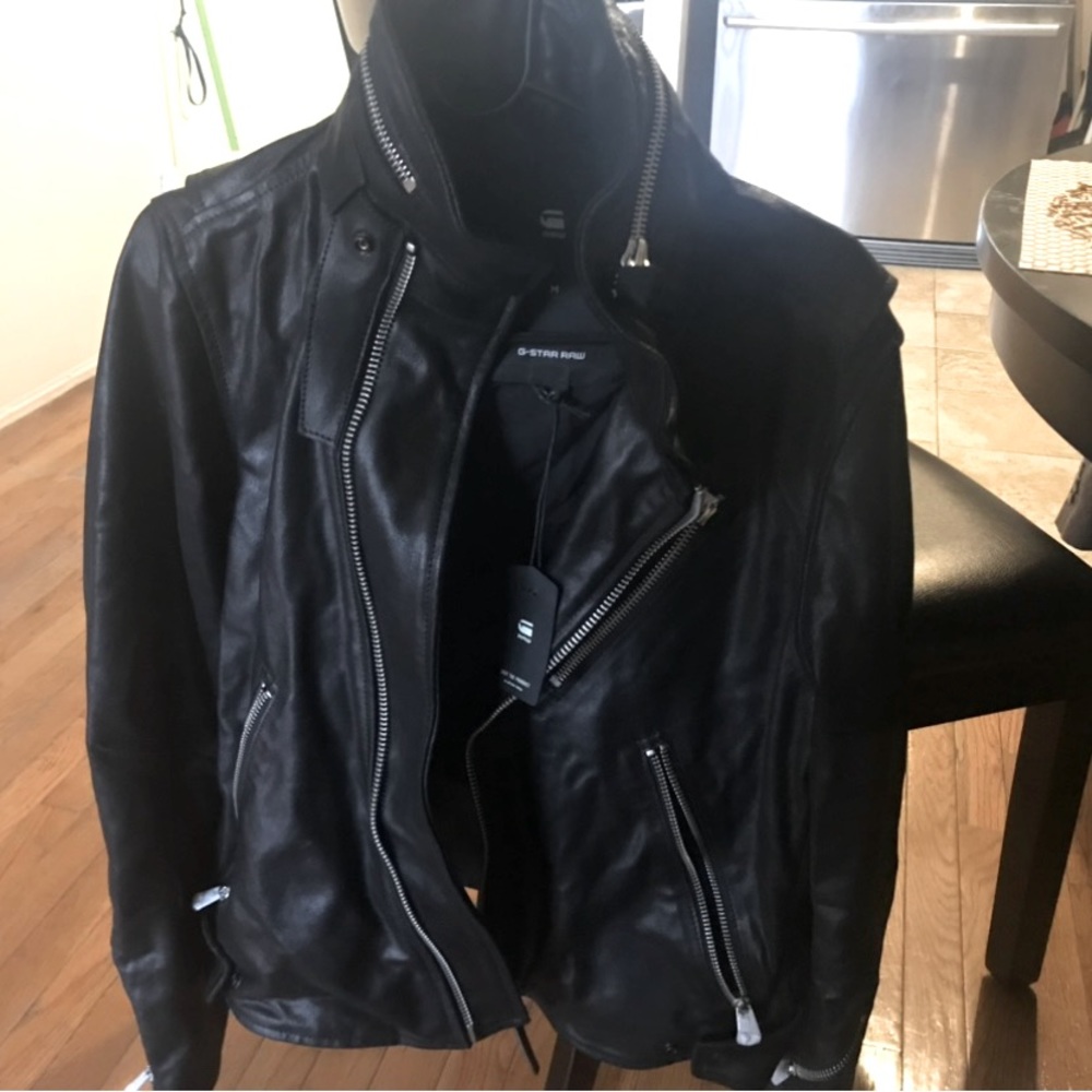 G-Star Raw Empral Leather Jacket
